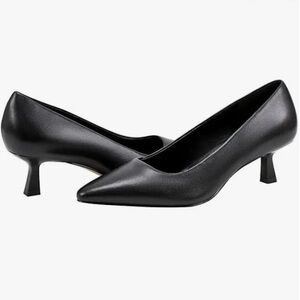 MARC FISHER LTD Kendri Pointed Toe Kitten Heel Pump